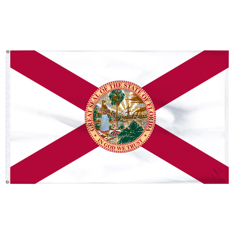 Florida 12ft x 18ft Nylon Flag