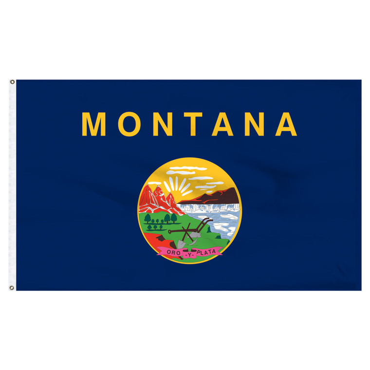 Montana 8ft x 12ft Nylon Flag