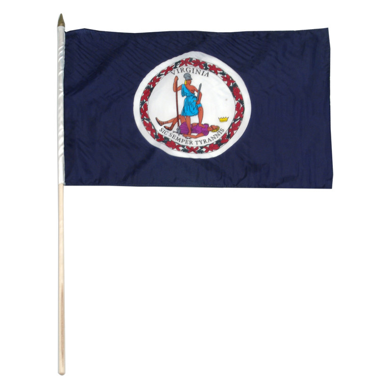 Virginia flag 12 x 18 inch