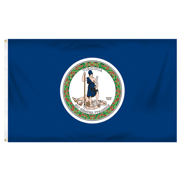 Virginia 3ft x 5ft Printed Polyester Flag