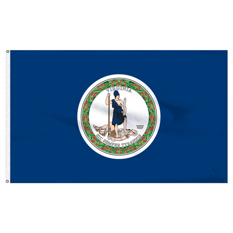 Virginia 8ft x 12ft Nylon Flag