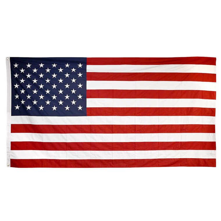 Super Tough 5ft x 9.5ft Cotton American Memorial Flag