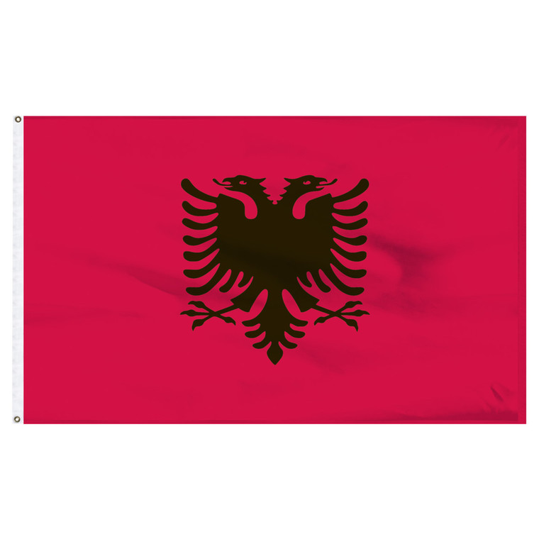 Albanian Flag ( Flag of Albania ) 2ft x 3ft Nylon Flag