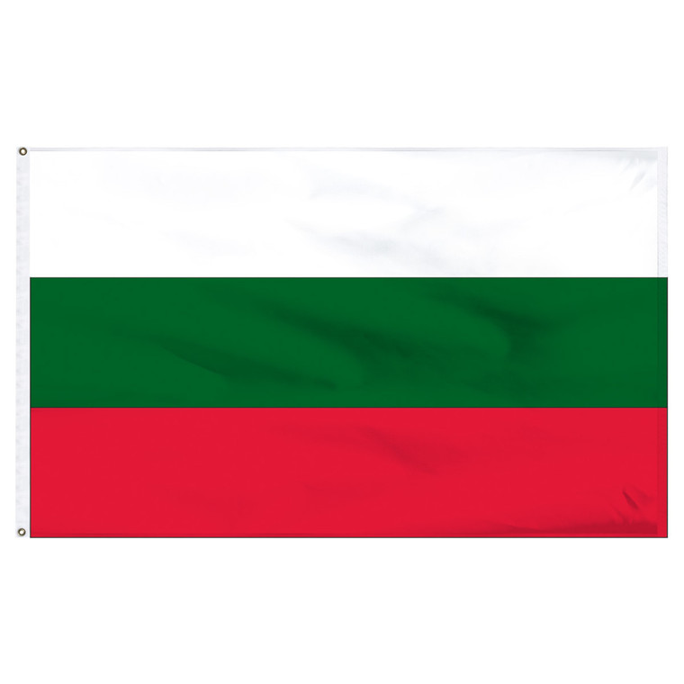 Bulgaria 2ft x 3ft Nylon Flag
