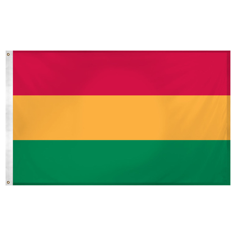 Bolivia 3ft x 5ft Super Knit Polyester Flag - No Seal