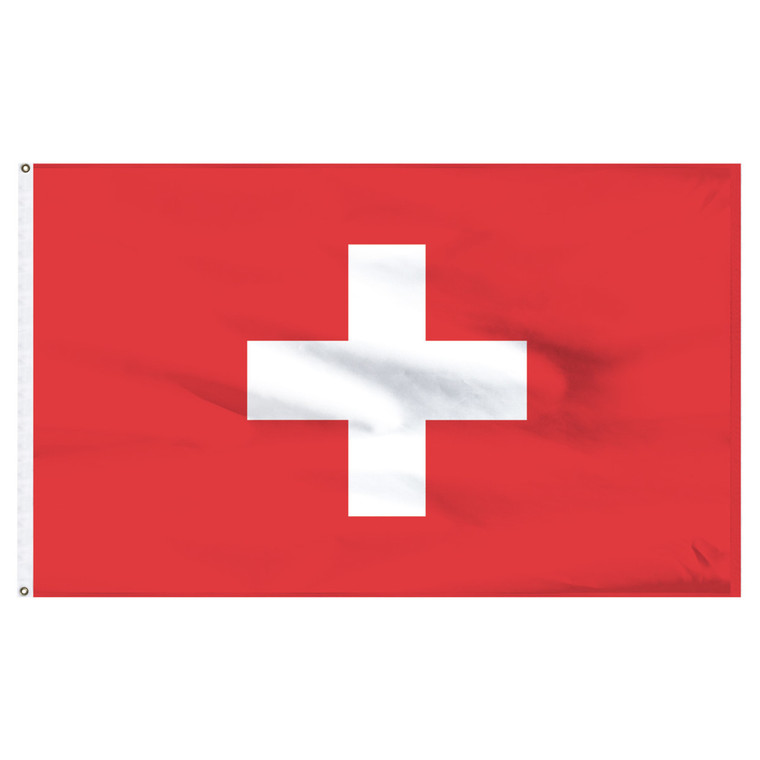 Switzerland 4ft x 6ft Nylon Flag