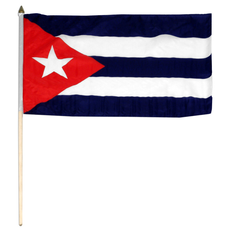 Cuba flag 12 x 18 inch
