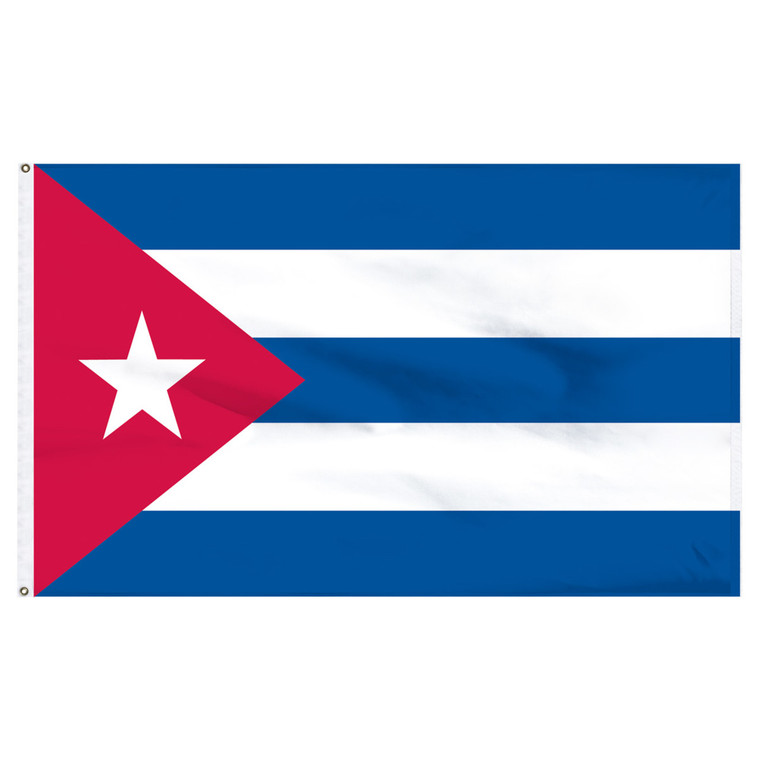 Cuba 4ft x 6ft Nylon Flag