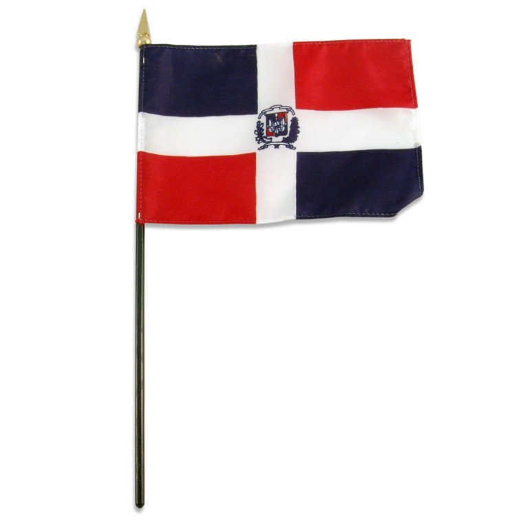 Dominican Republic flag 4 x 6 inch