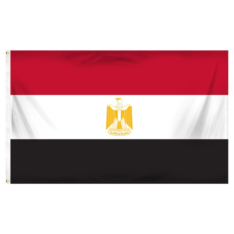 Egypt 3ft x 5ft Printed Polyester Flag