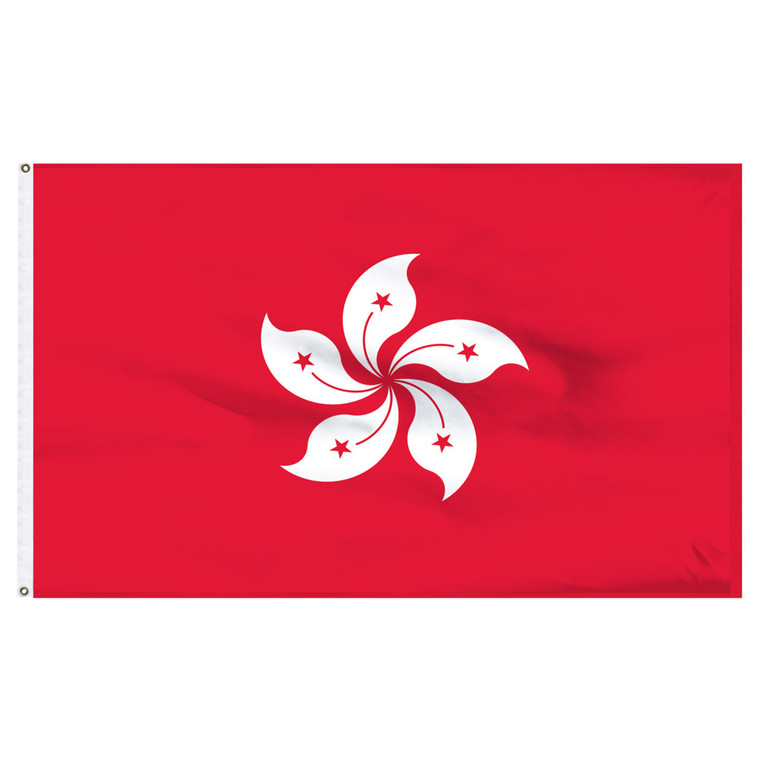 Hong Kong 6ft x 10ft Nylon Flag