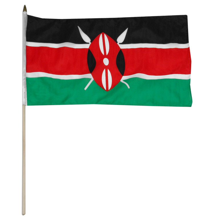 Kenya flag 12 x 18 inch