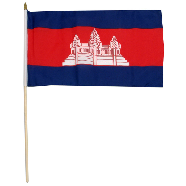 Cambodia flag 12 x 18 inch