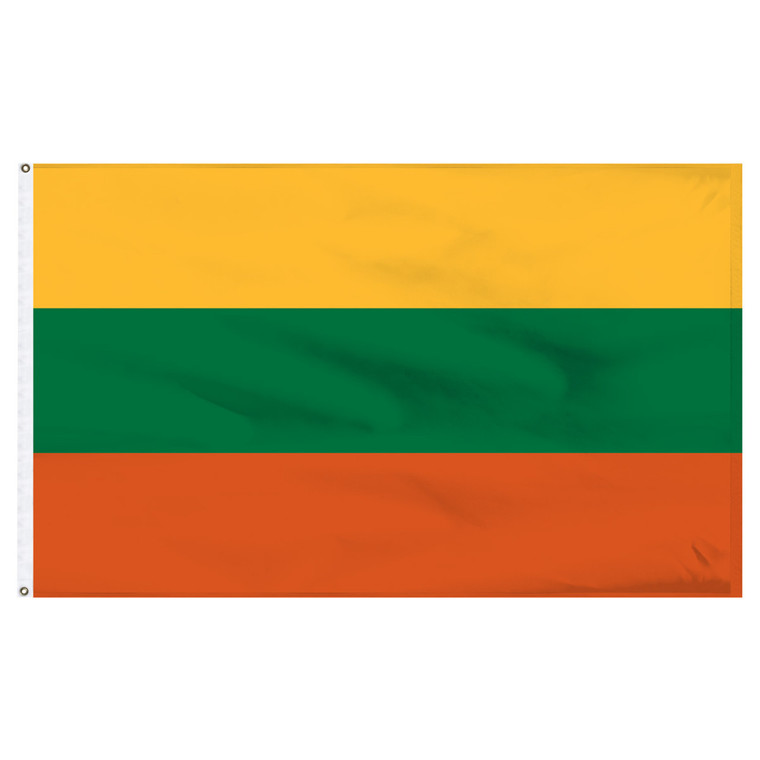 Lithuania 5ft x 8ft Nylon Flag