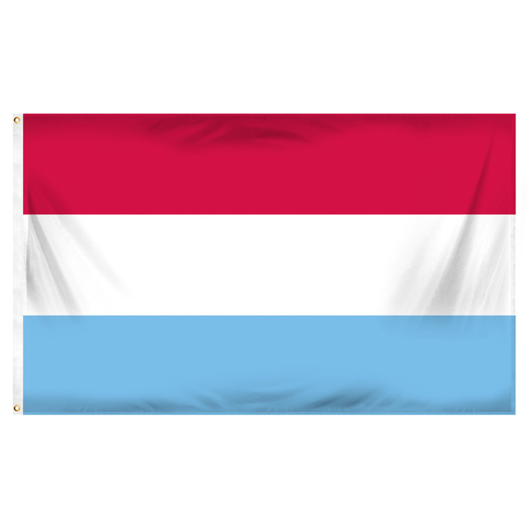 Luxembourg 3ft x 5ft Printed Polyester Flag