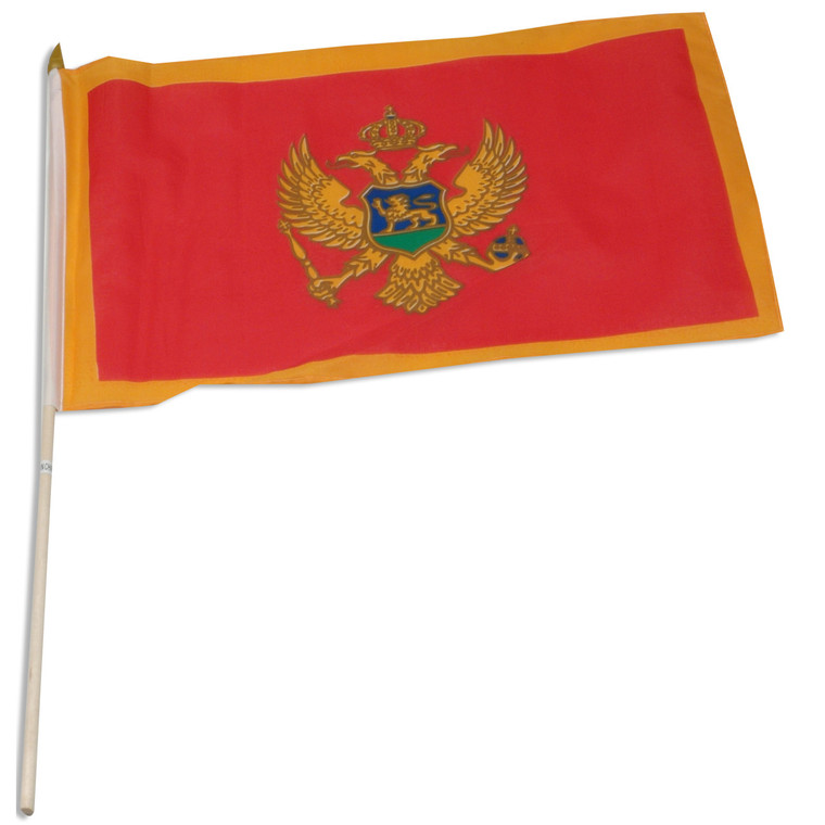 Montenegro flag 12 x 18 inch