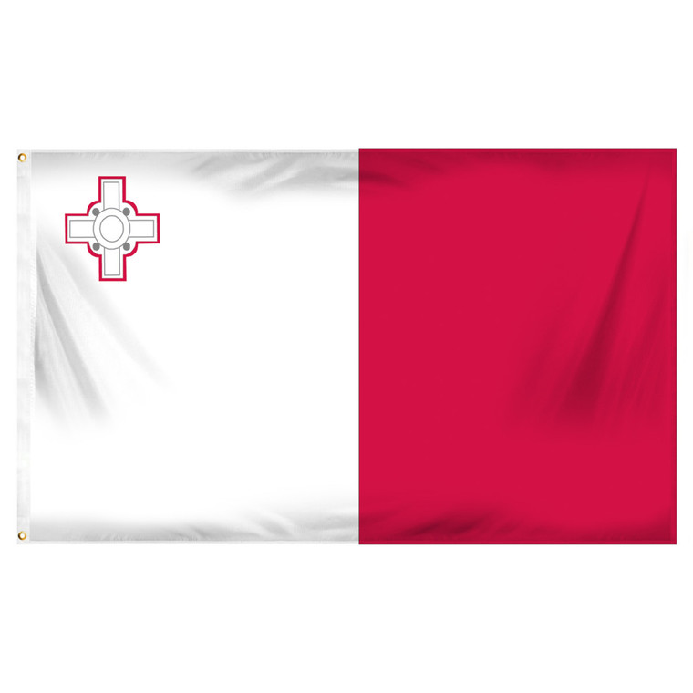 Malta 3ft x 5ft Printed Polyester Flag