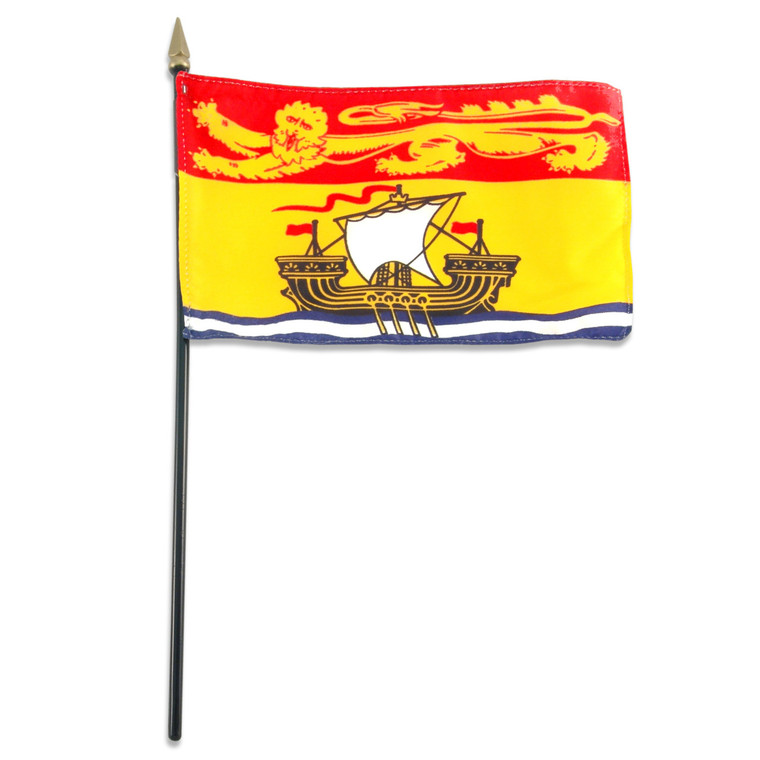 New Brunswick flag 4 x 6 inch