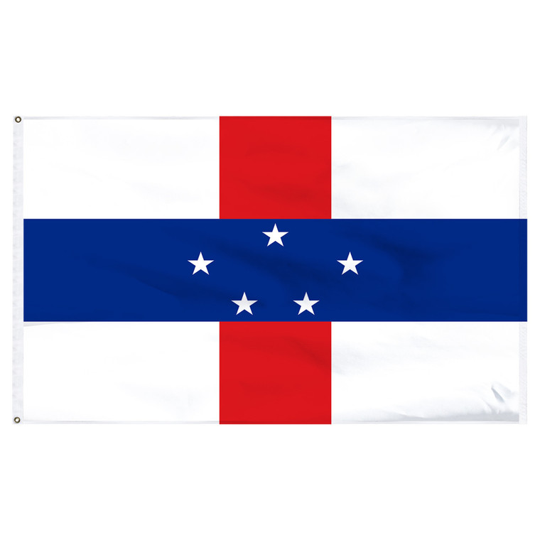 Netherlands Antilles 3ft x 5ft Nylon Flag - Outdoor