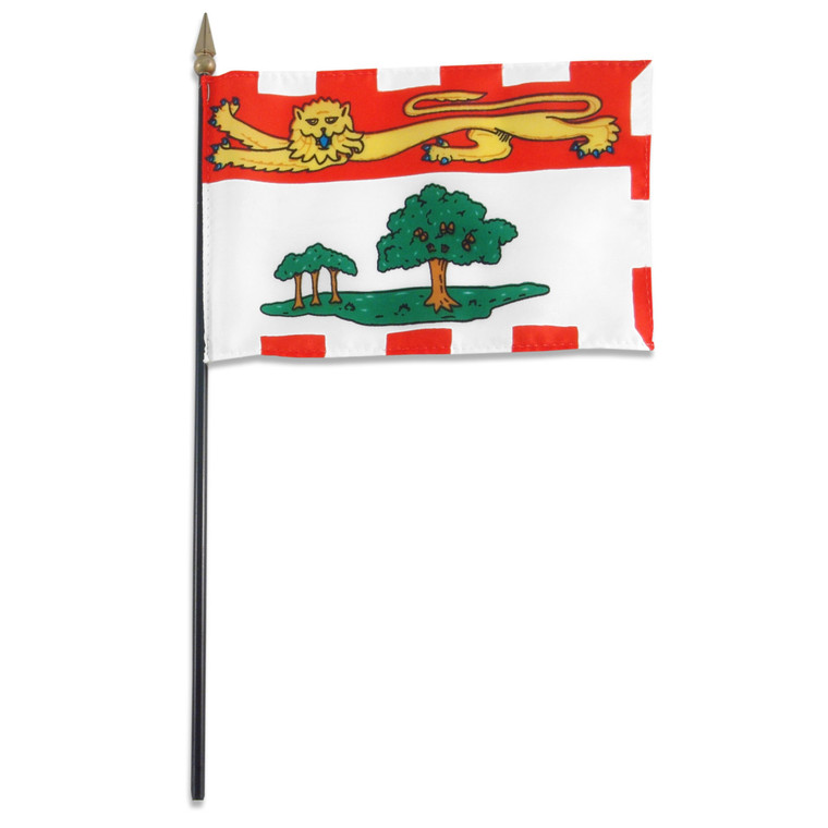 Prince Edward Island flag 4 x 6 inch