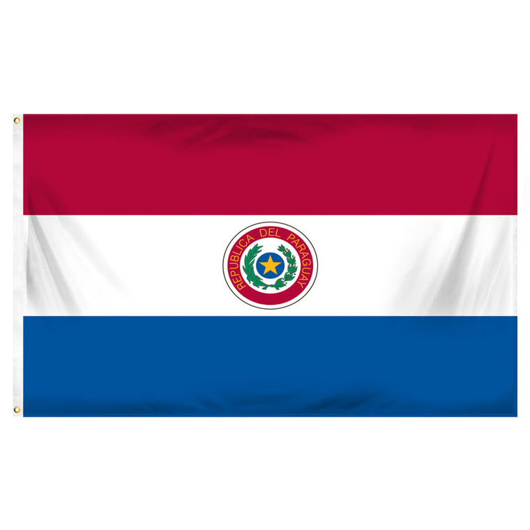 Paraguay 3ft x 5ft Printed Polyester Flag