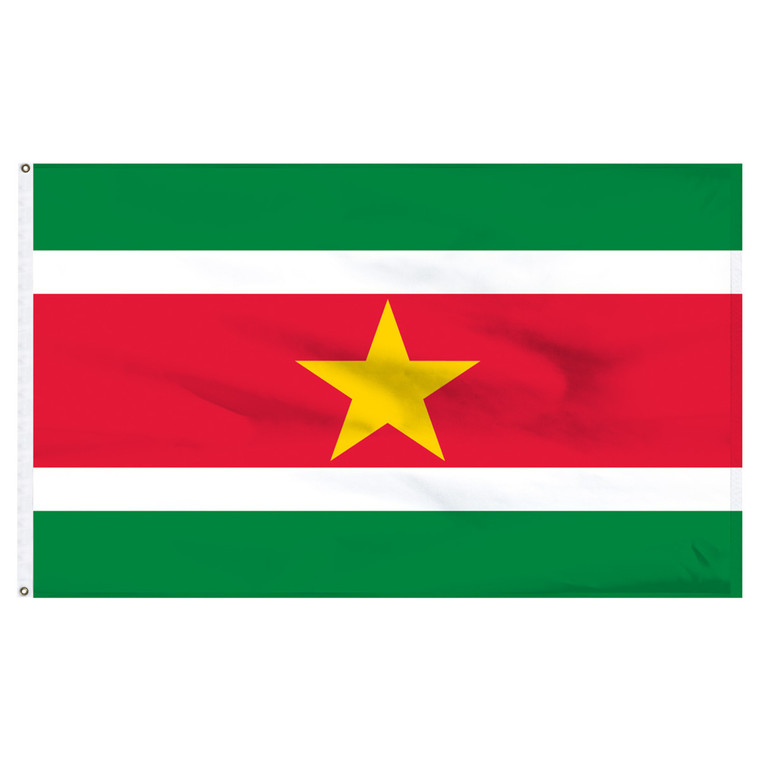 Suriname 3ft x 5ft Nylon Flag