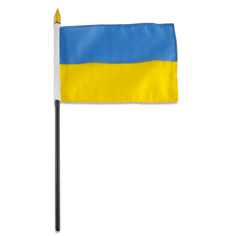 Ukraine flag 4 x 6 inch