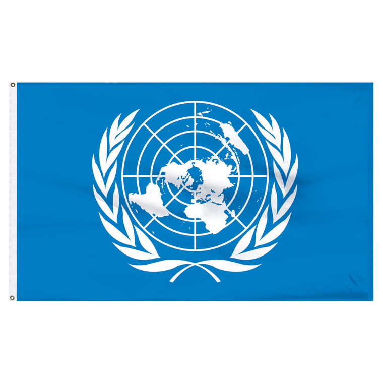 United Nations 3ft x 5ft Nylon Flag