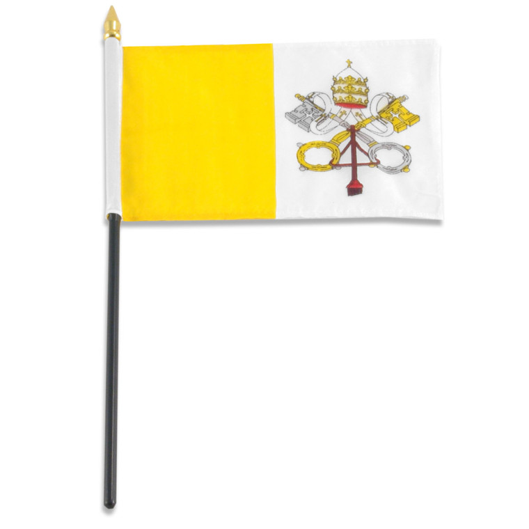 Vatican City flag 4 x 6 inch