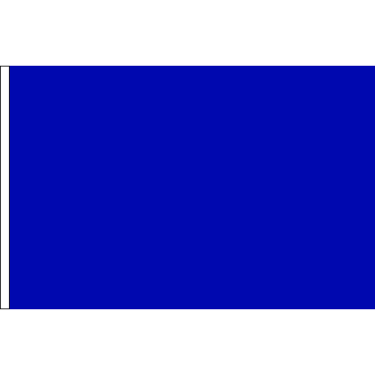 Solid Royal Blue 3ft x5ft Nylon Flag