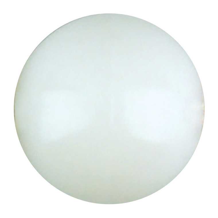 White Nylon Retainer Ring Ball - 1 1/2"