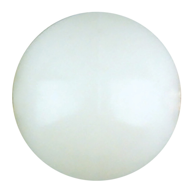 White Nylon Retainer Ring Ball - 2"