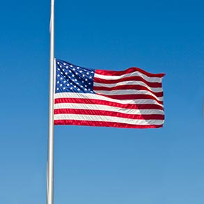 Flying the Flag at Half-Staff