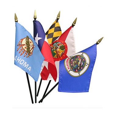 State Stick Flag Sets