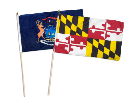 State Stick Flags