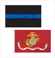 Military and Public Service Flags