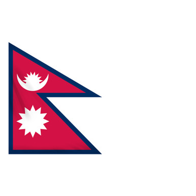 Nepal 3ft x 5ft Printed Polyester Flag