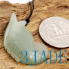 Natural Hetian Nephrite Jade Fish Pendant / Figurine / Carving