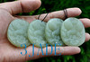 Natural Hetian Nephrite Jade Carving: Eagle Amulet Pendant -G025420 Natural Hetian Nephrite Jade Carving: Eagle Amulet Pendant -G025420