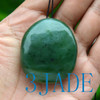 green nephrite jade pendant