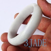 58mm A Grade Natural Jadeite Jade Bangle Bracelet w/ Certificate