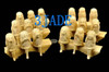 Hand Carved Bone Three Wise Monkeys Statue / Carving /Figurines