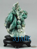 Natural Dushan Jade Carving/Sculpture Harvest Season Statue