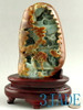 Natural Jadeite Jade Carving Sculpture: Reclusive Life