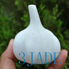 Hand Carved Natural ShouShan Stone Garlic, Vivid Carving