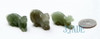 3pcs Hand Carved Natural Nephrite Jade Carving: Mouse Figurines Wholesale