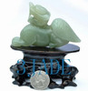 Natural Hetian Nephrite Jade Carving / Sculpture: Divine Animal Pixiu Statue