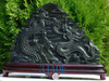 jade Dragon Phoenix Statue