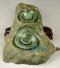 jade Koru statue