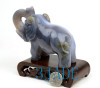 agate elephant mini sculpture